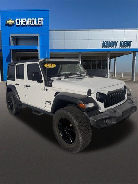 Used 2021 Jeep Wrangler Unlimited Sport AWD/4WD image 3