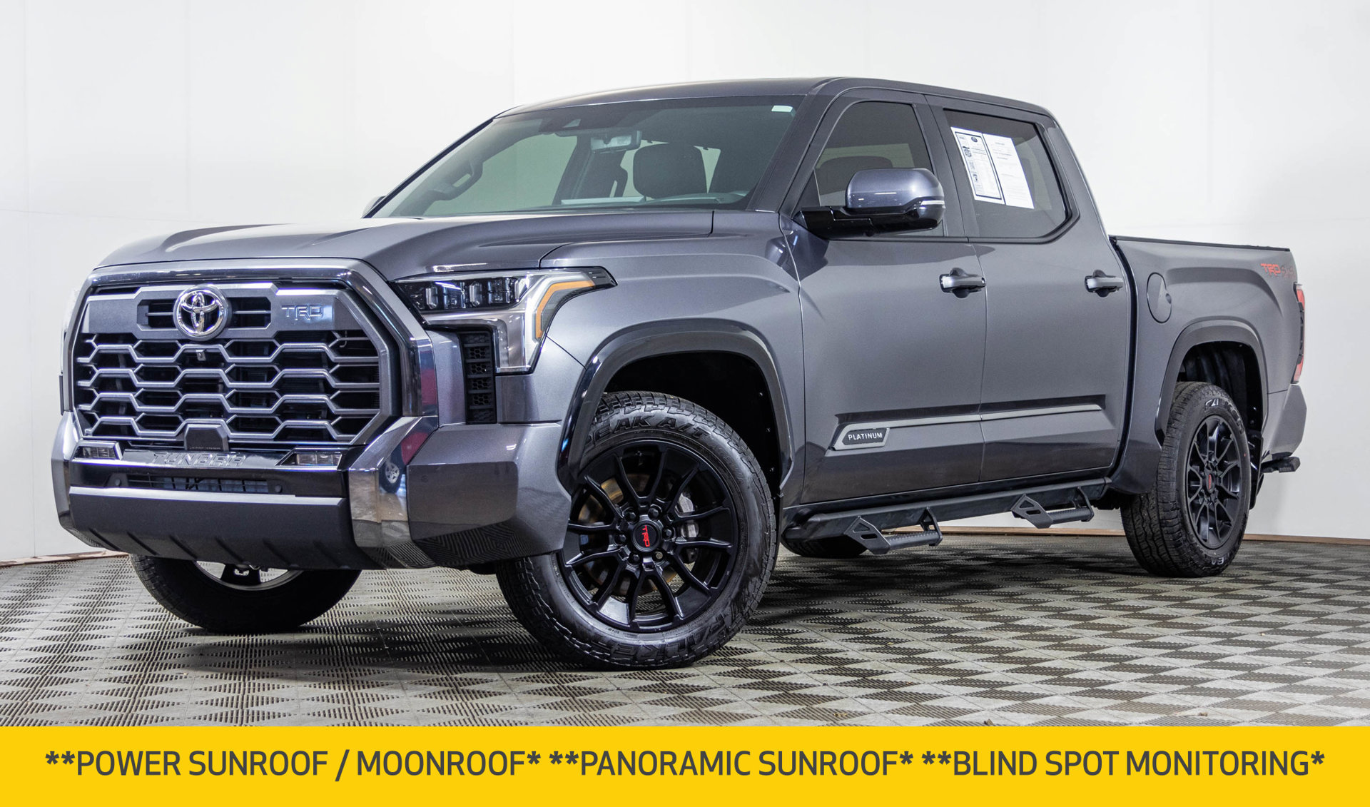 Used 2025 Toyota Tundra Platinum w/ TRD Off-Road Package AWD/4WD image 2
