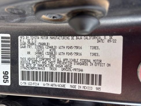 Used 2023 Toyota Tacoma SR5 image 9