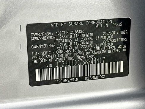 Certified 2025 Subaru Crosstrek 2.0i Premium w/ Convenience Package #2 image 28