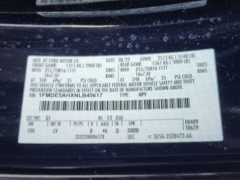 Used 2022 Ford Bronco 2-Door AWD/4WD image 29