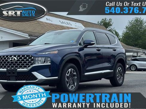 Used 2023 Hyundai Santa Fe Blue AWD/4WD image 1