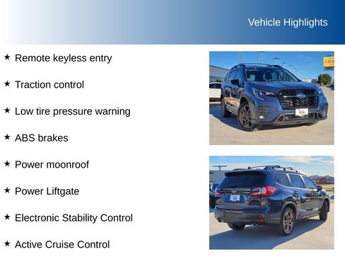 Certified 2025 Subaru Ascent Bronze Edition w/ Popular Package #2 image 10