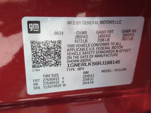 Used 2024 Chevrolet Traverse RS FWD image 35