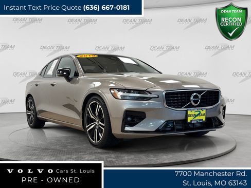 Used 2019 Volvo S60 T6 R-Design AWD/4WD image 1