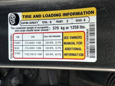 Used 2020 Ford Explorer ST w/ ST Street Pack image 20