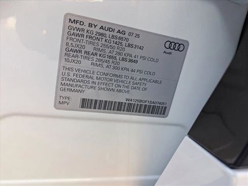 New 2025 Audi SQ6 e-tron Premium Plus image 22