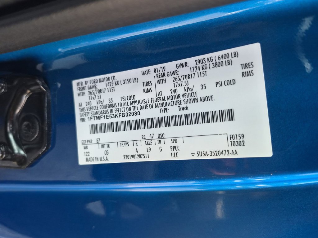 Used 2019 Ford F150 XL w/ Equipment Group 101A Mid AWD/4WD image 33