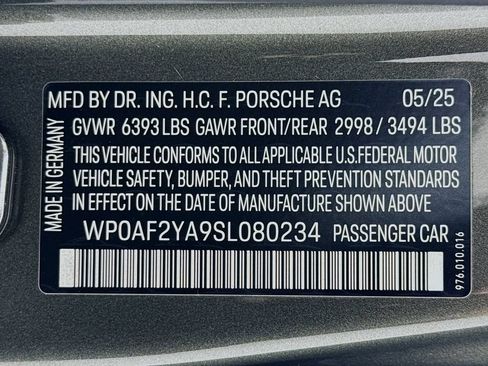 Certified 2025 Porsche Panamera Turbo AWD/4WD image 33