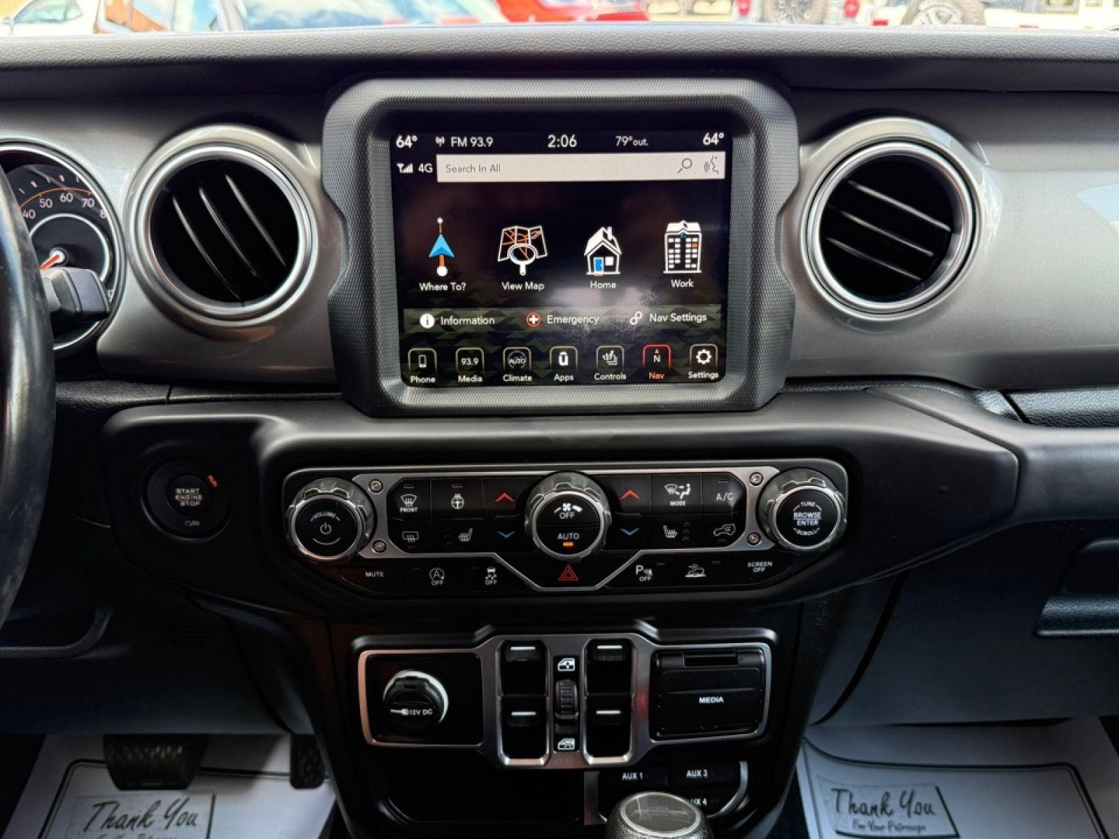 Used 2020 Jeep Gladiator Overland w/ Uconnect 4C Nav & Sound Group AWD/4WD image 11