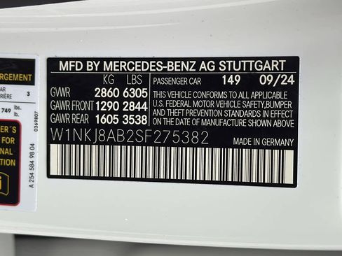 New 2025 Mercedes-Benz GLC 63 AMG S image 14