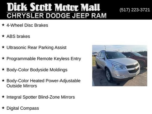 Used 2010 Chevrolet Traverse LT w/ Personal Connectivity Package image 5