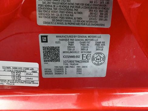 Used 2021 GMC Sierra 1500 SLT image 59