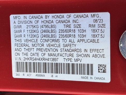 Certified 2024 Honda CR-V EX image 26