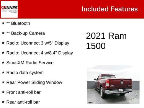 Used 2021 RAM 1500 Big Horn AWD/4WD image 2