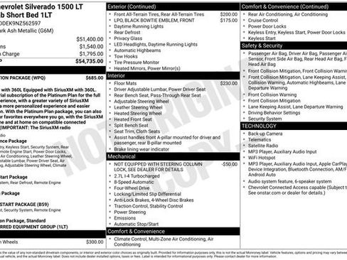 Used 2022 Chevrolet Silverado 1500 LT w/ Protection Package AWD/4WD image 20