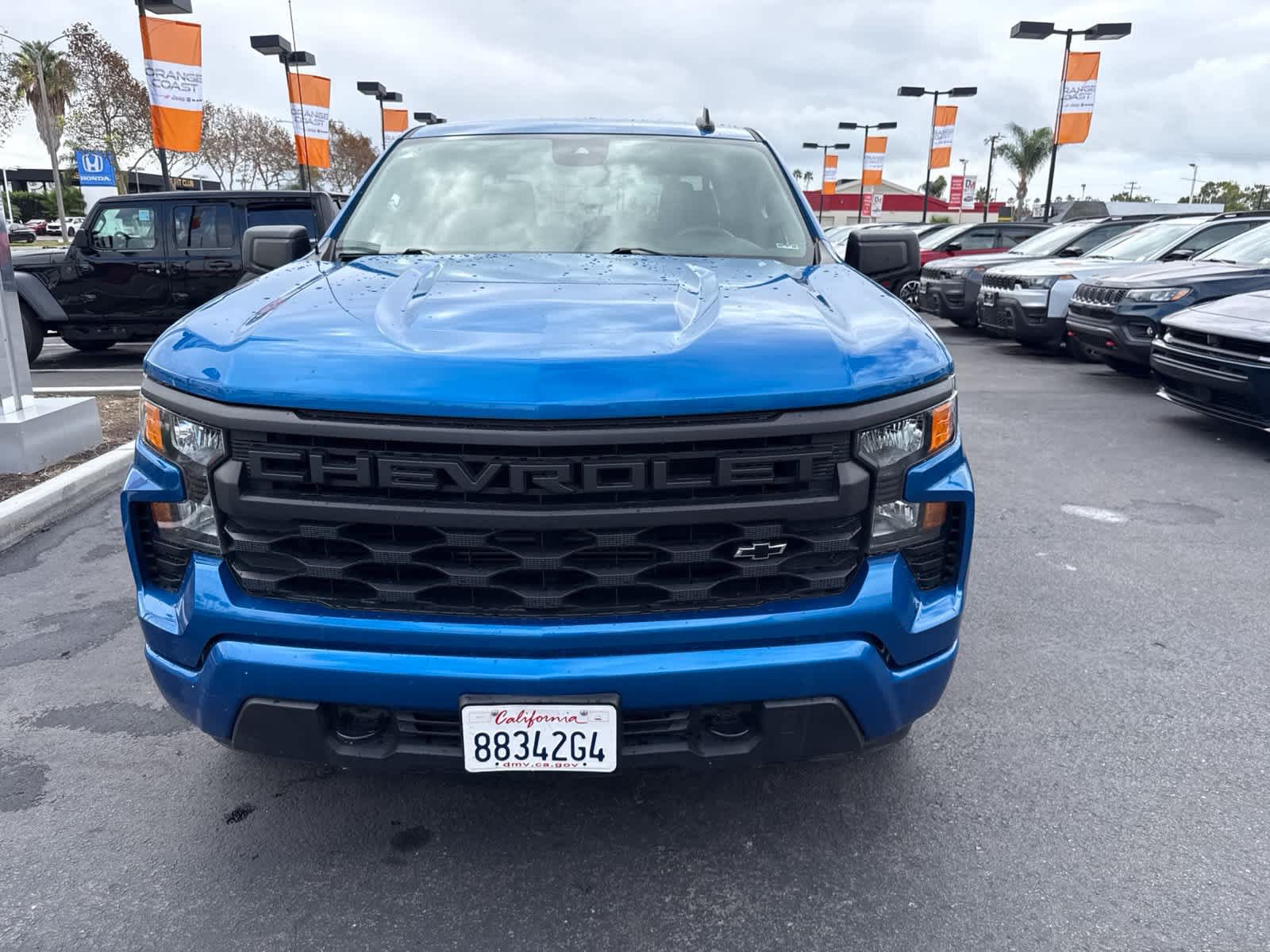 Used 2024 Chevrolet Silverado 1500 Custom w/ LPO, Dark Essentials Package RWD image 21