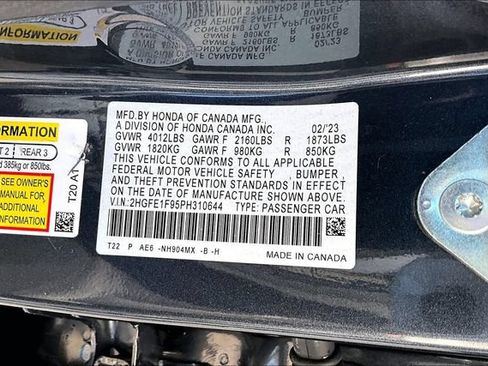 Used 2023 Honda Civic Touring image 19