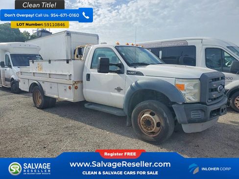 Used 2013 Ford F550 2WD Regular Cab Super Duty w/ Payload Upgrade Pkg image 5