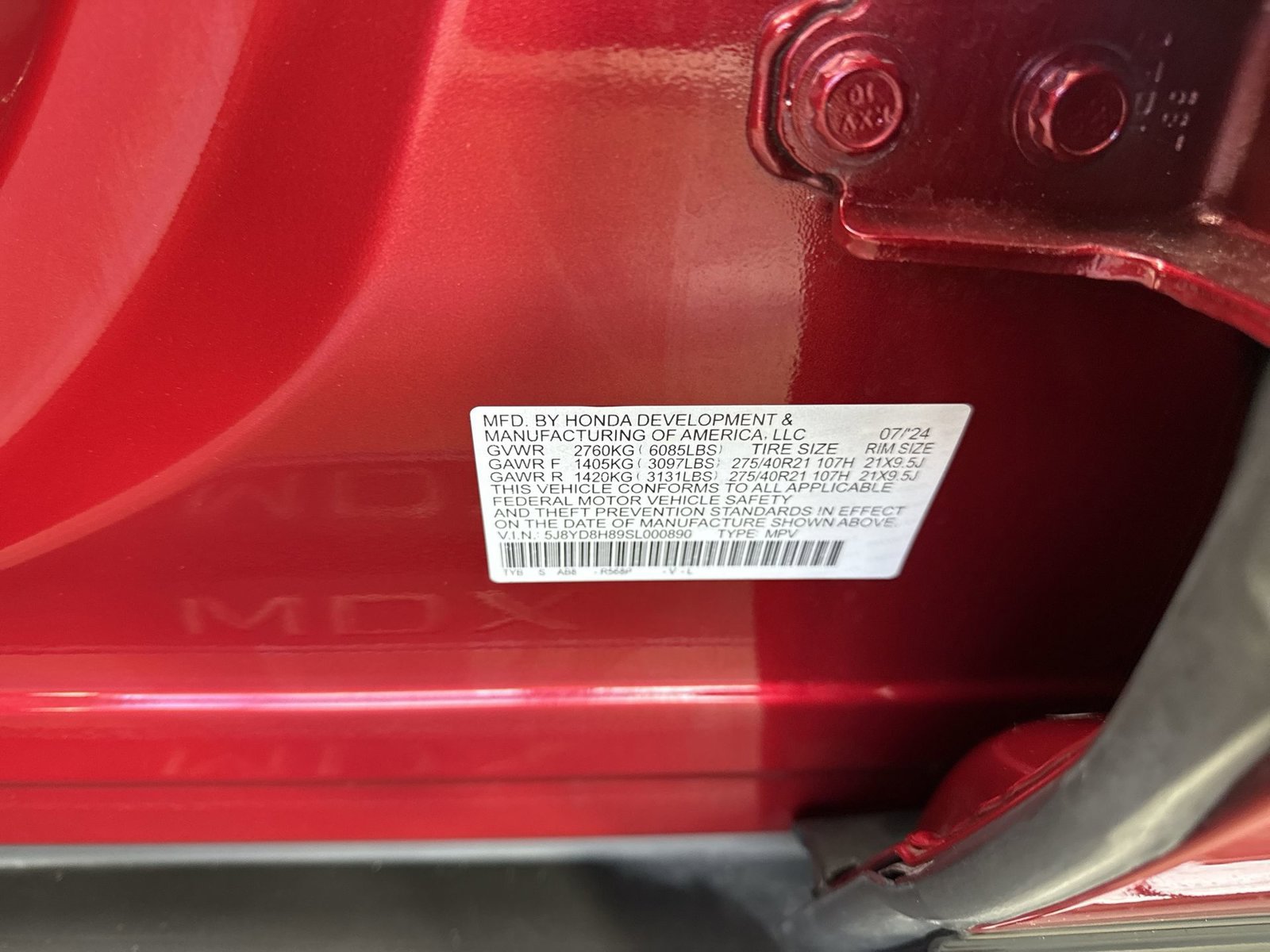 Used 2025 Acura MDX Type S w/ Advance Package AWD/4WD image 40