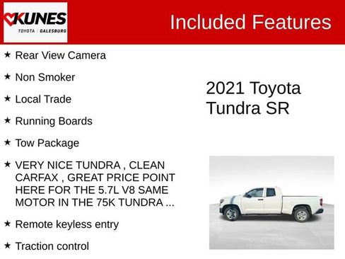 Used 2021 Toyota Tundra SR image 2