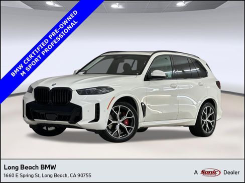 Certified 2024 BMW X5 xDrive40i w/ M Sport Package AWD/4WD image 1