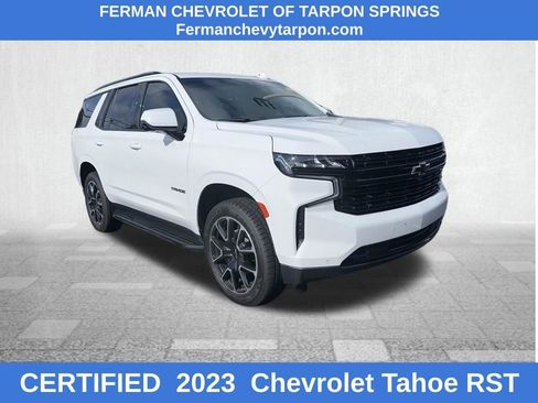 Certified 2023 Chevrolet Tahoe RST w/ Luxury Package RWD image 1