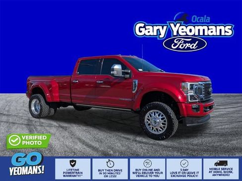 Used 2022 Ford F450 Platinum w/ FX4 Off-Road Package AWD/4WD image 1