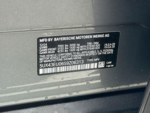 Certified 2025 BMW X5 xDrive50e image 43