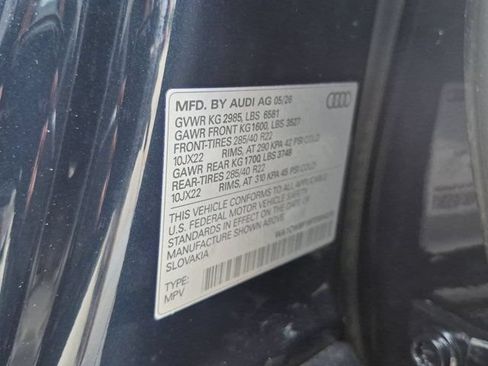 New 2026 Audi SQ8 Prestige AWD/4WD image 18