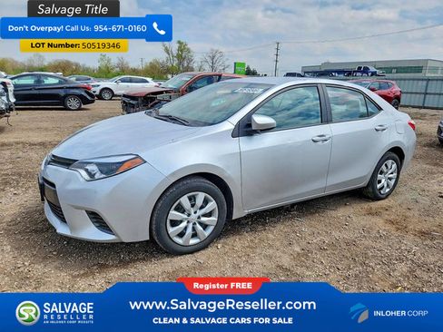 Used 2015 Toyota Corolla LE FWD image 1