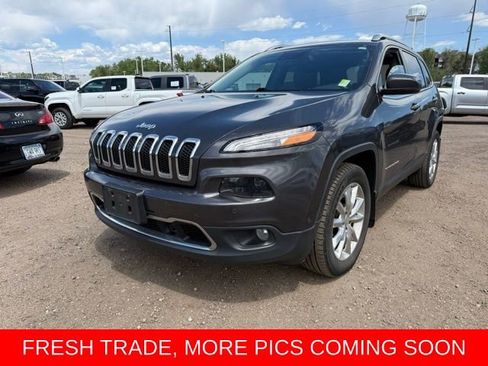 Used 2016 Jeep Cherokee Limited w/ Technology Group AWD/4WD image 1