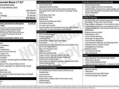 Used 2022 Chevrolet Blazer LT image 12