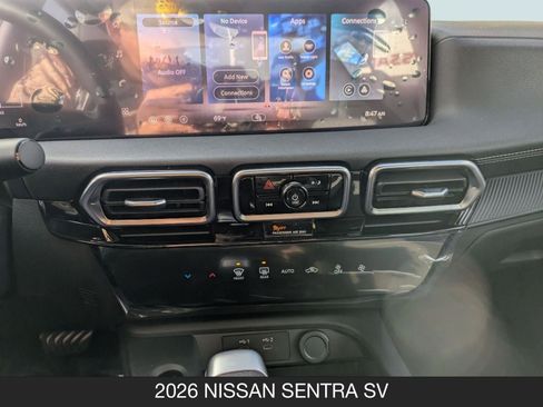 New 2026 Nissan Sentra SV w/ Floor Mat Package image 17