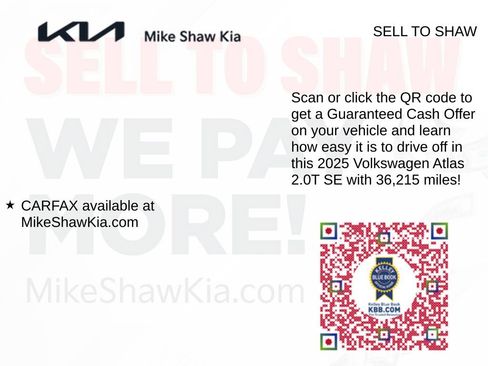 Used 2025 Volkswagen Atlas SE FWD image 12