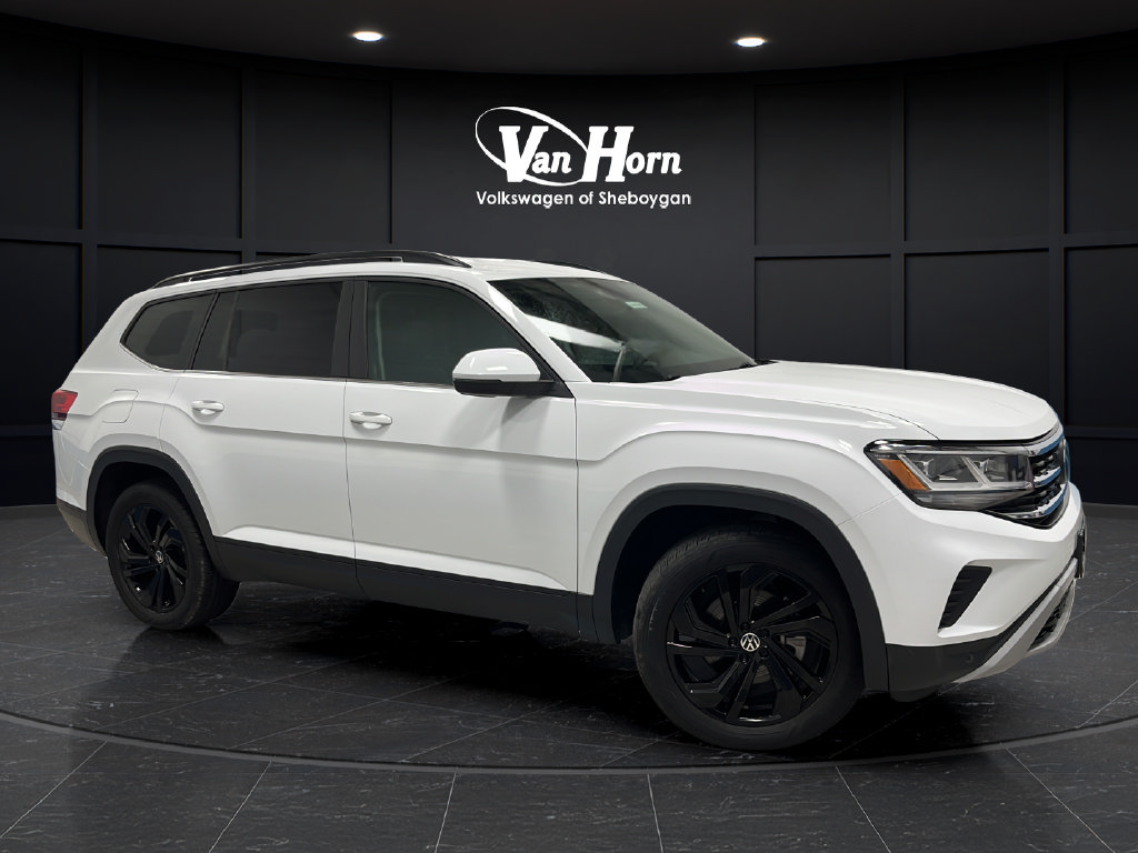 Used 2023 Volkswagen Atlas SE w/ Black Wheel Package AWD/4WD image 1