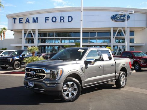 Certified 2022 Ford F150 Platinum w/ Equipment Group 701A High AWD/4WD image 2