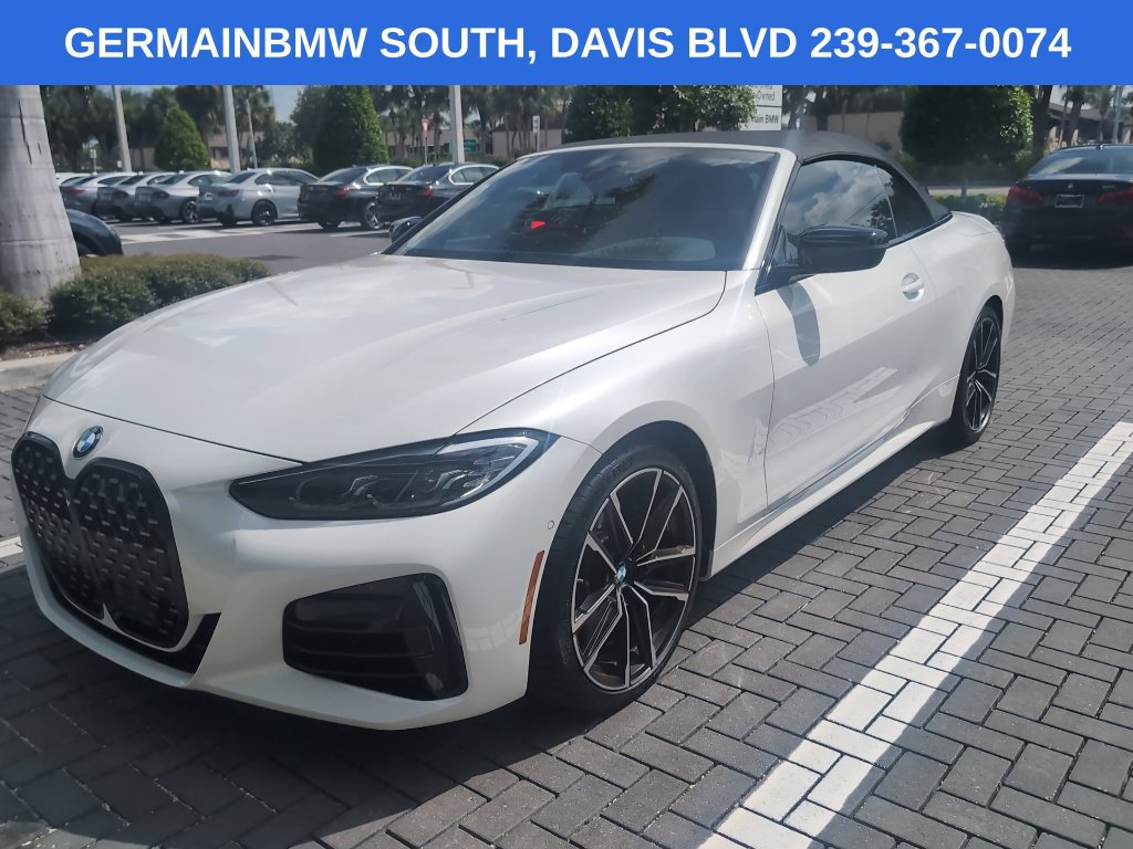 Certified 2023 BMW 440i xDrive Convertible w/ Premium Package AWD/4WD image 1