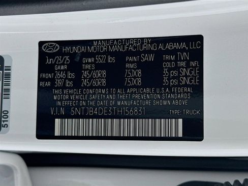 New 2026 Hyundai Santa Cruz SEL FWD image 30