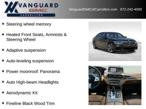 Used 2022 BMW 750i xDrive w/ M Sport Package AWD/4WD image 12