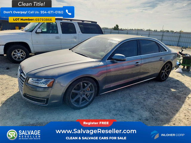 Used 2015 Audi A8 L TDI w/ Premium Package AWD/4WD image 1