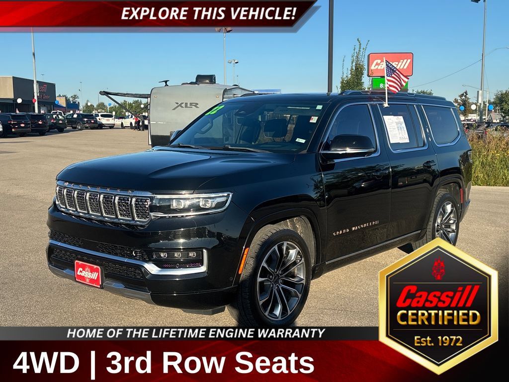 Used 2022 Jeep Grand Wagoneer Series III AWD/4WD 360° Tour