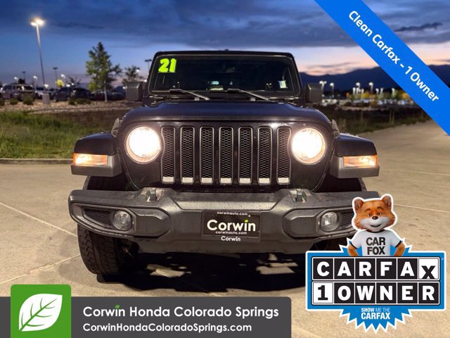 Used 2021 Jeep Wrangler Unlimited Sport AWD/4WD image 2