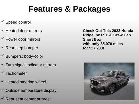 Certified 2023 Honda Ridgeline RTL-E image 24