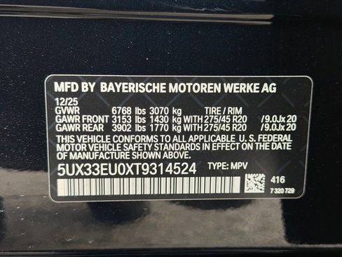 New 2026 BMW X5 M60i image 20