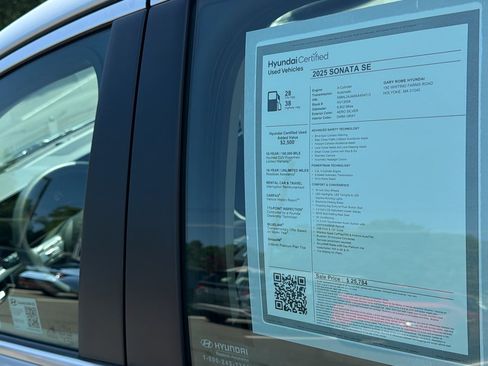 Certified 2025 Hyundai Sonata SE FWD image 28