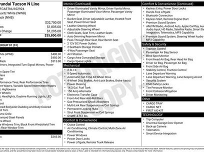 Certified 2022 Hyundai Tucson N Line