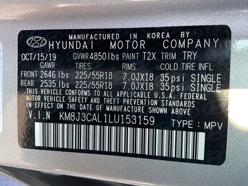 Used 2020 Hyundai Tucson Limited image 39