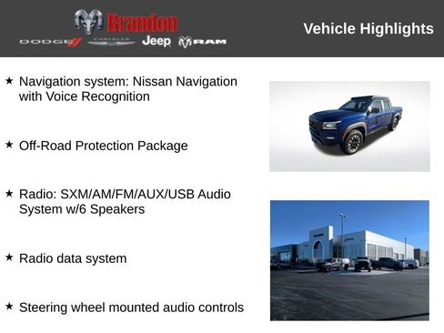 Used 2022 Nissan Frontier PRO-4X w/ Technology Package AWD/4WD image 9