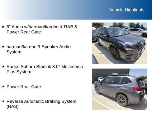 Used 2023 Subaru Forester Sport AWD/4WD image 5